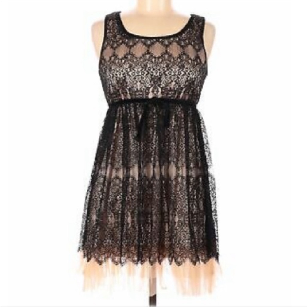 Black Sheep Clothing Black Lace Dress Size Small or Medium